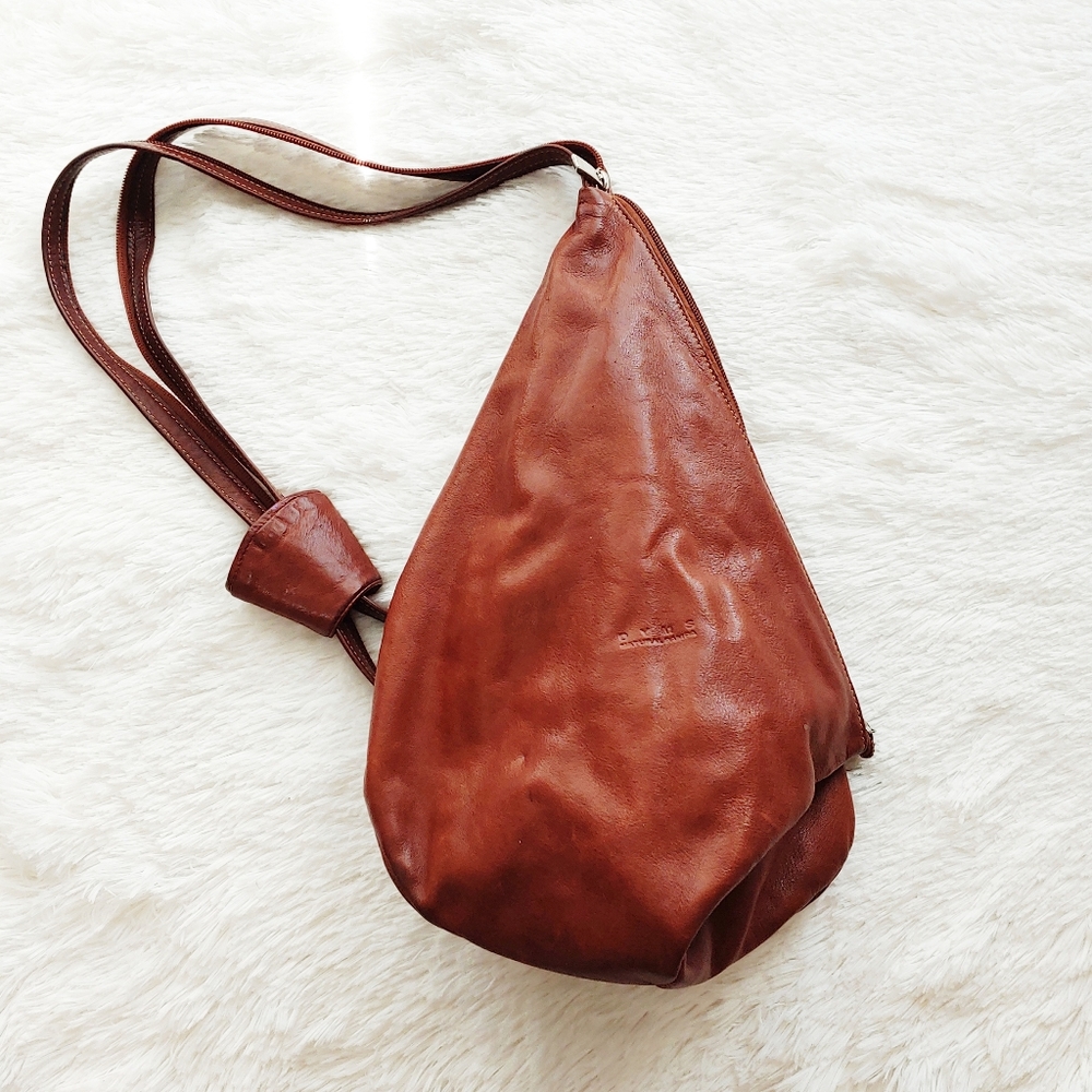 DYMS Natural Rampa Leather Backpack